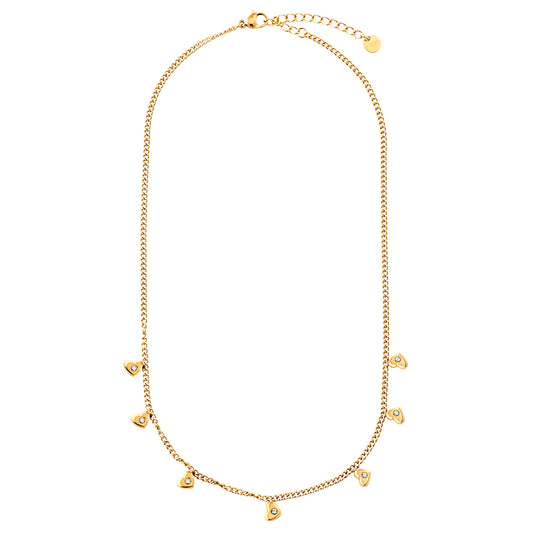 Kette Diamond Hearts