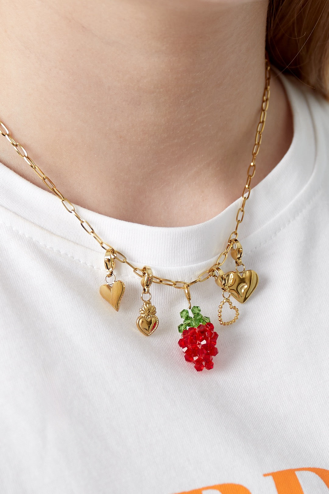 Charm Strawberry (Clip)