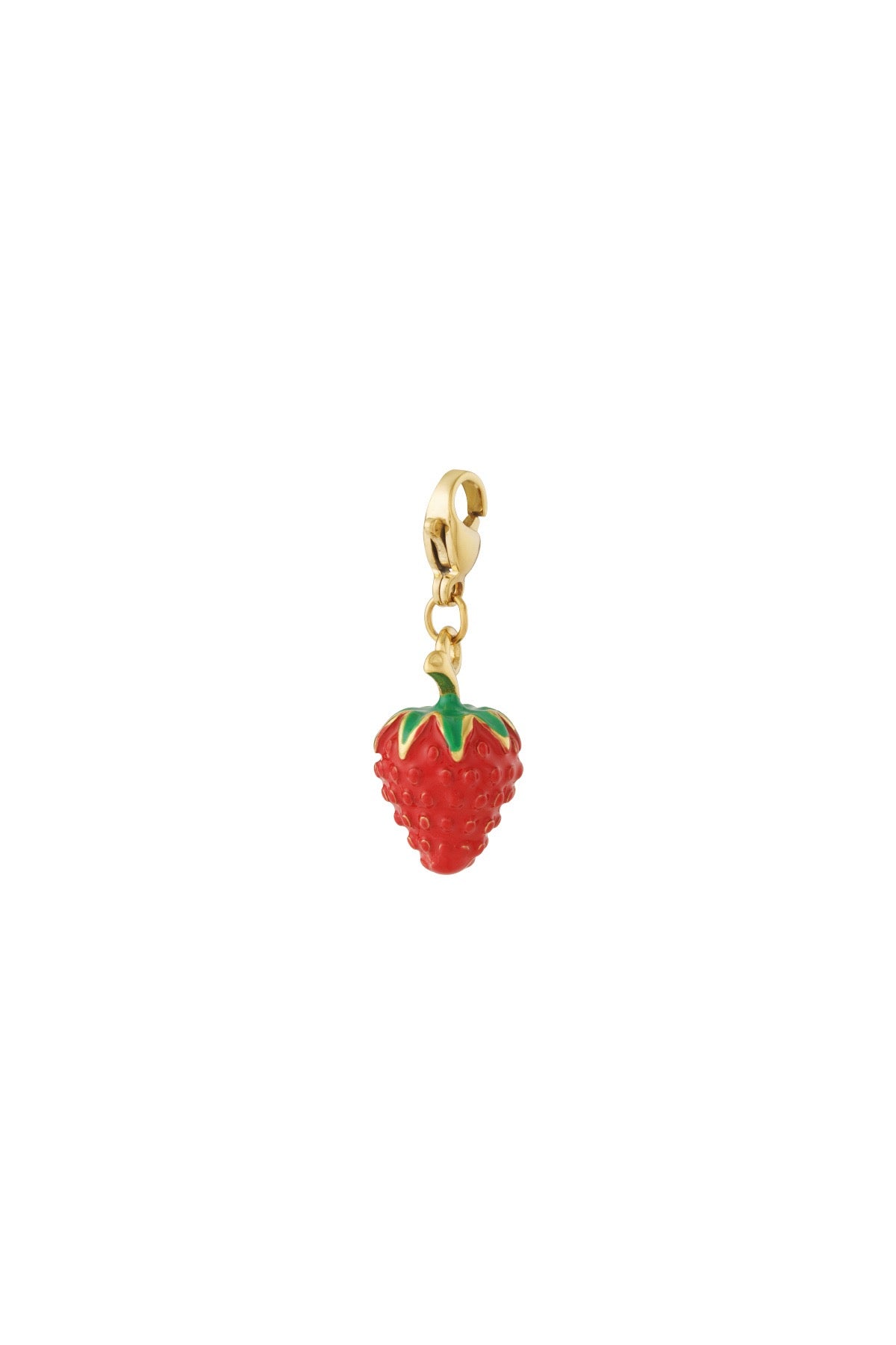 Charm Red Strawberry (Clip)