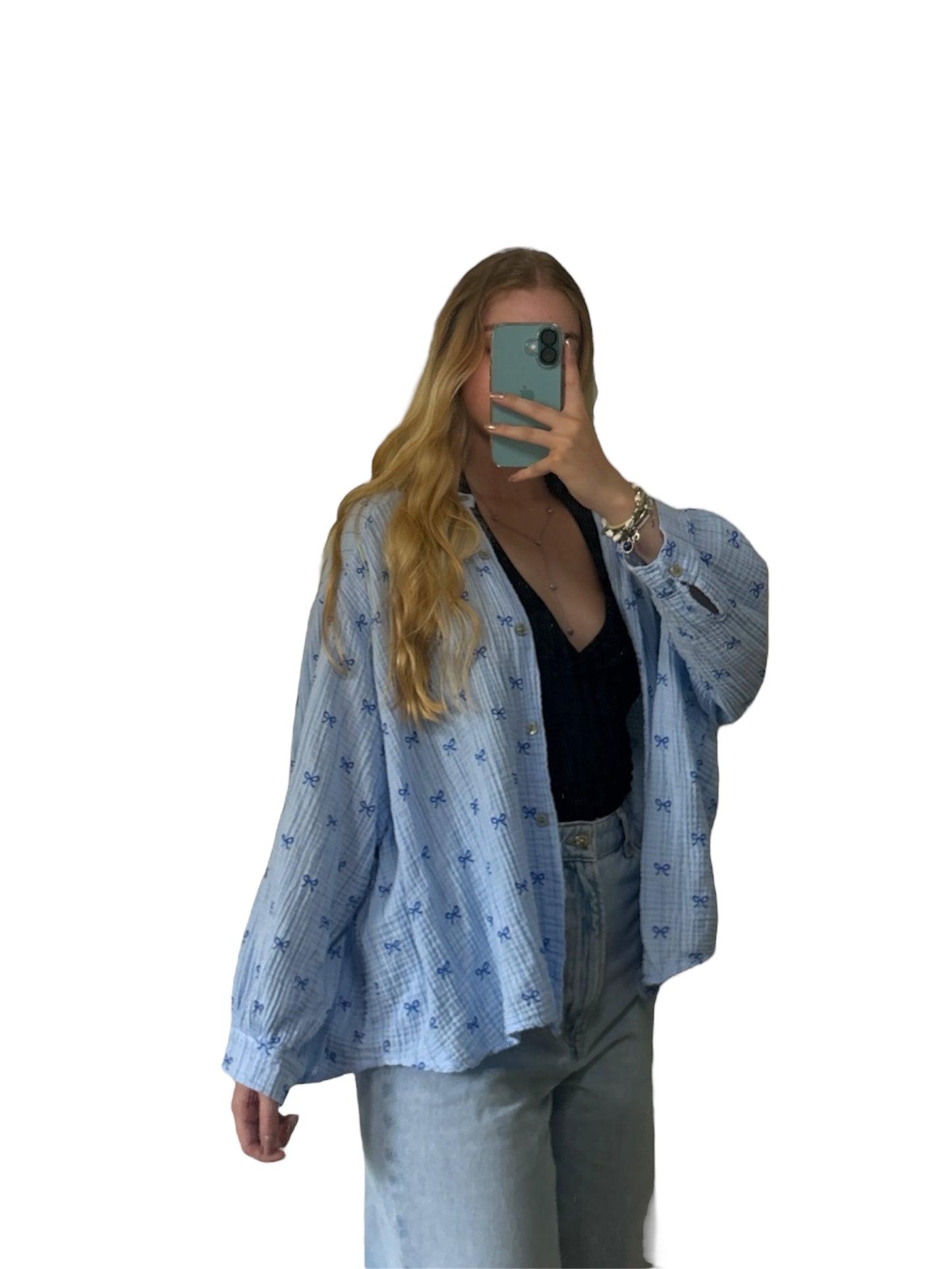Musselin Hemd Schleifi