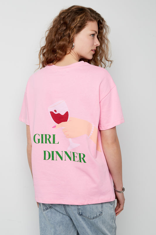 Shirt Girl Dinner