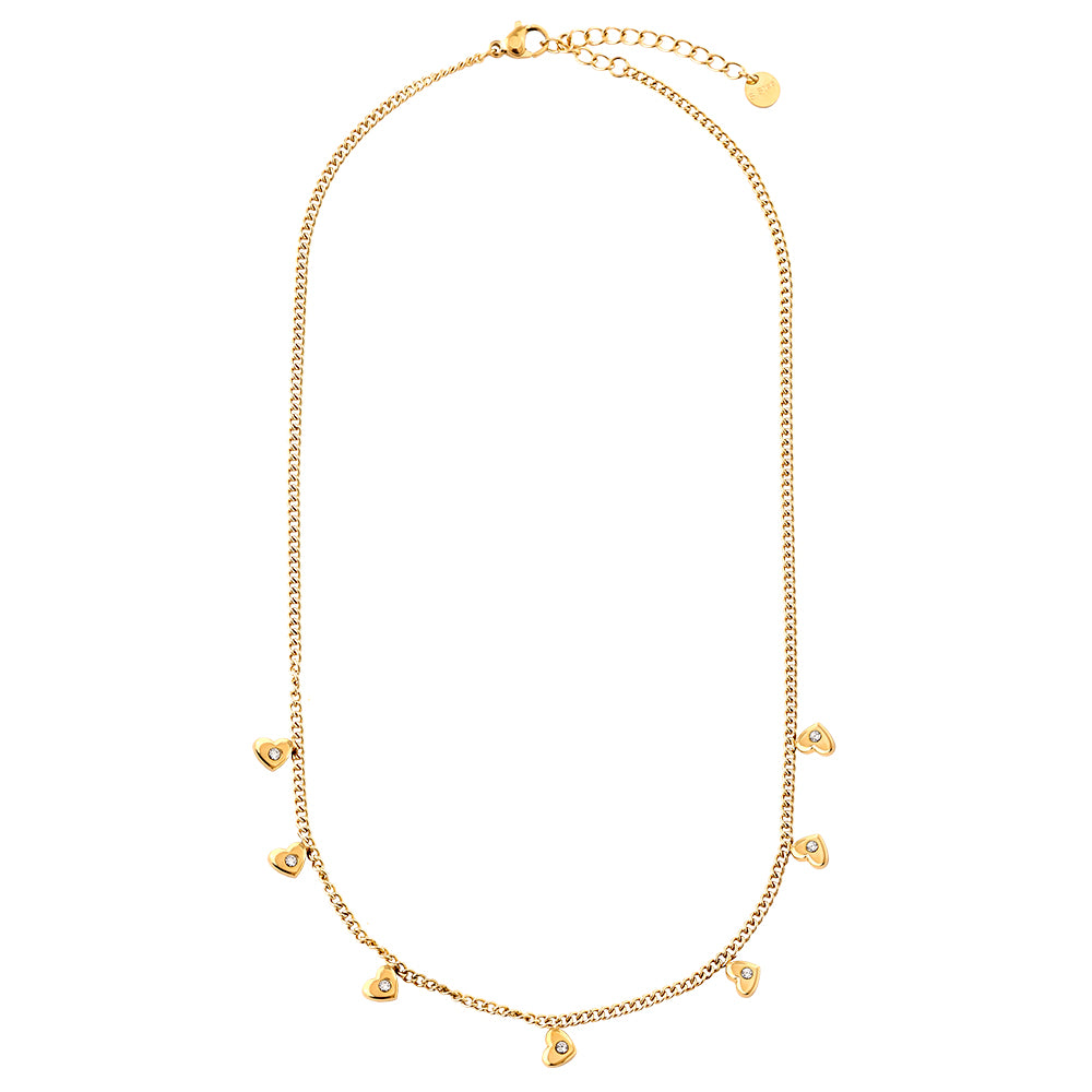 Kette Diamond Hearts