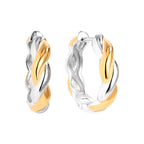 Ohrringe Twisted Bicolor