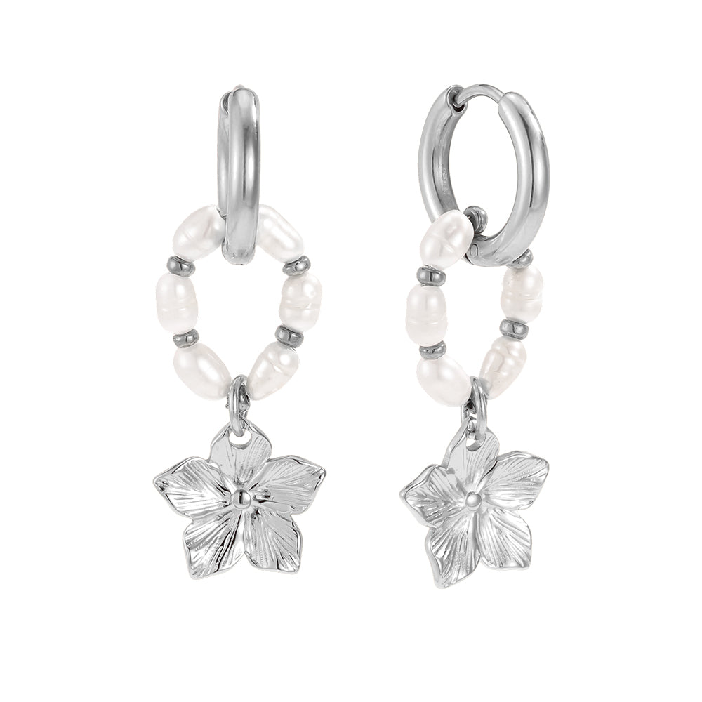 Ohrringe Pearly Blossom