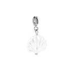 Charm White Shell (Clip)