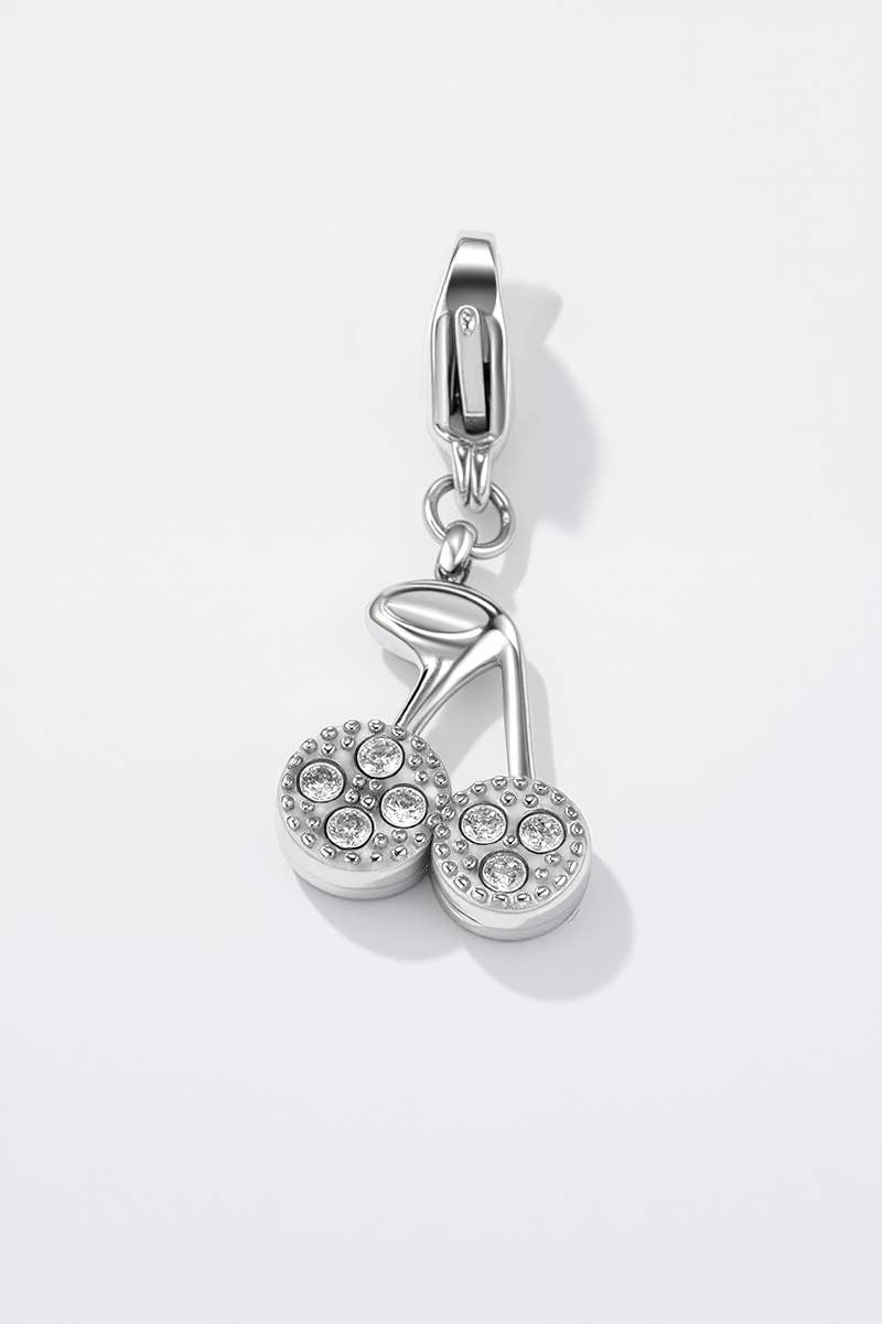 Charm Sparkle Cherry (Clip)