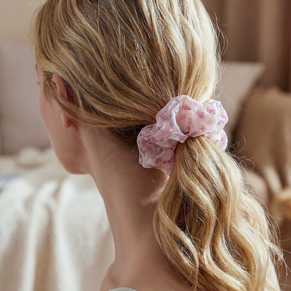 Scrunchie Flowers