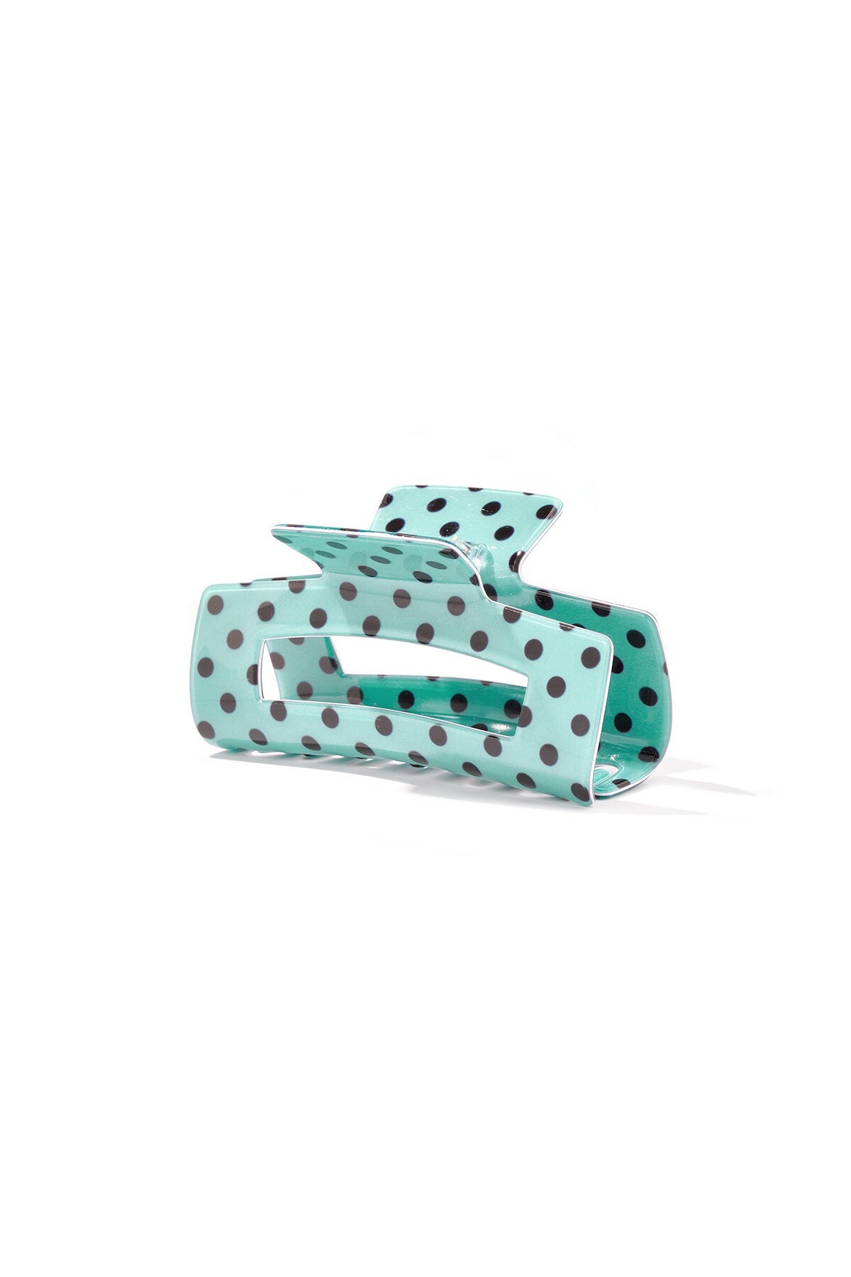 Haarklammer Square Polka Dots