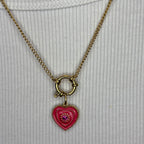 Charm Pink Heart