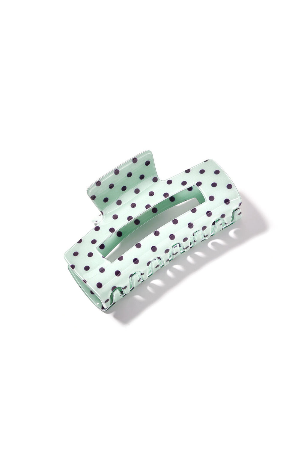 Haarklammer Square Polka Dots