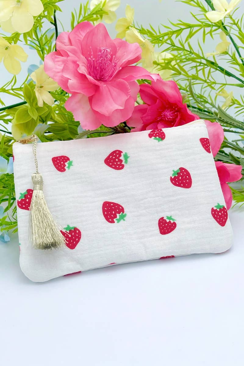 Kosmetiktasche Strawberry