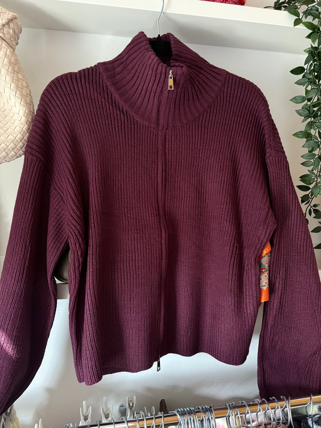 Strickjacke Cozy - Zipper