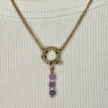 Charm Purple Pearls