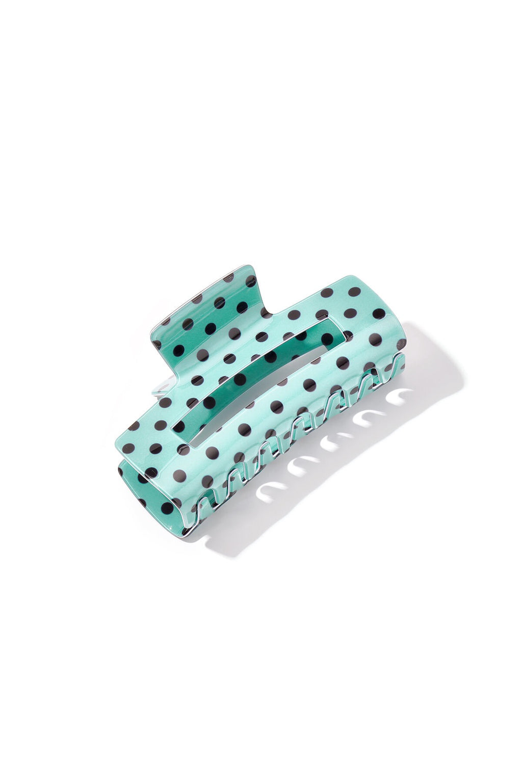 Haarklammer Square Polka Dots
