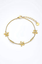 Armband Blossom mit Blumen wasserfest und nickelfrei 