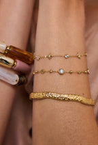 Armband glitzer filigran wasserfest und nickelfrei 