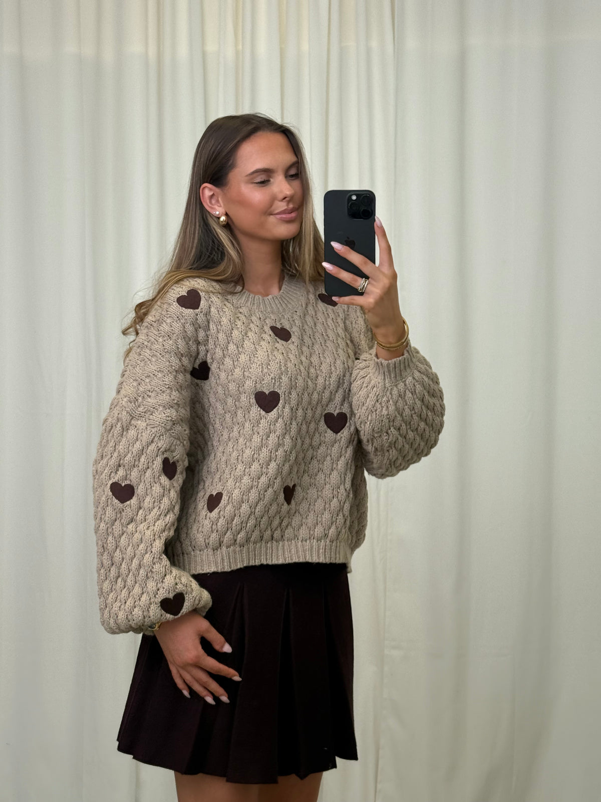 Strickpullover Hearts