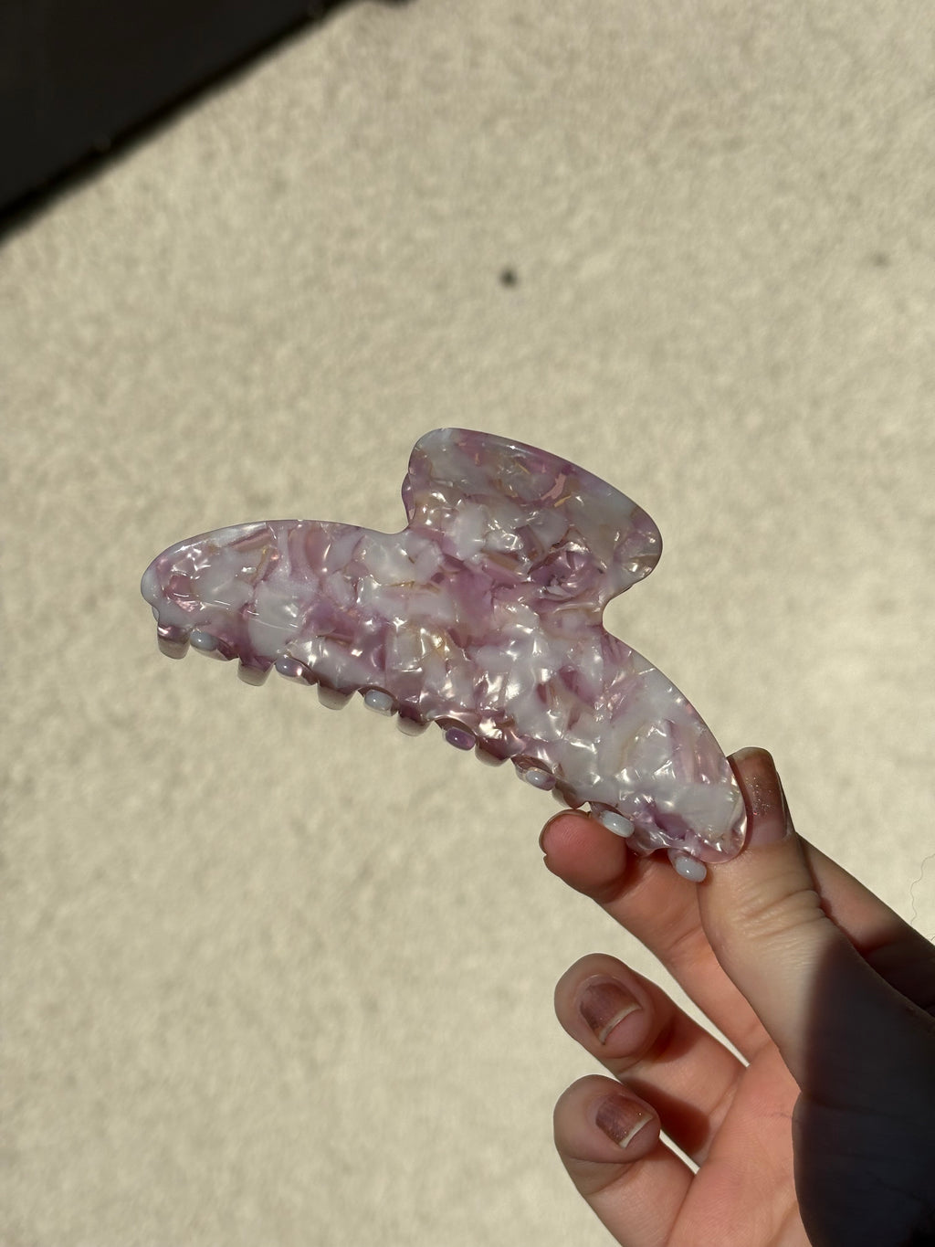 Haarklammer Rosy Silk