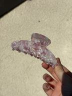 Haarklammer Rosy Silk