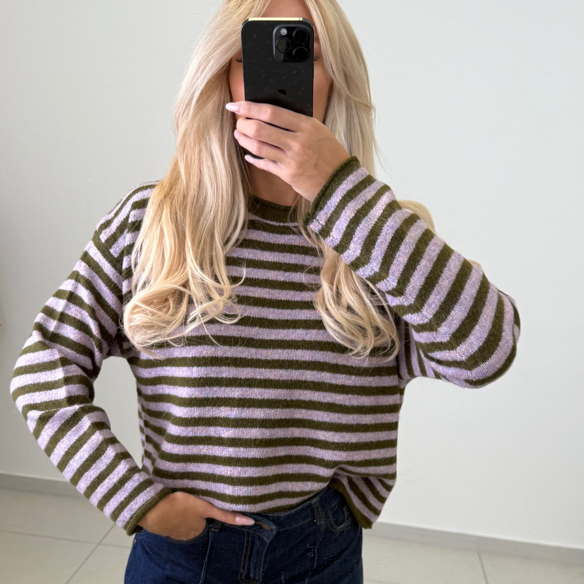 Pullover Fall Stripes