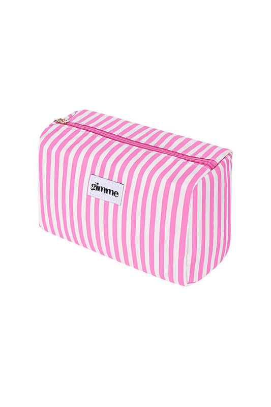 Kosmetiktasche Stripes Rosa