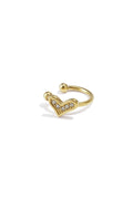 Earcuff Glitter Heart