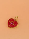 Charm Pink Heart