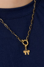 Charm Golden Bow (Clip)