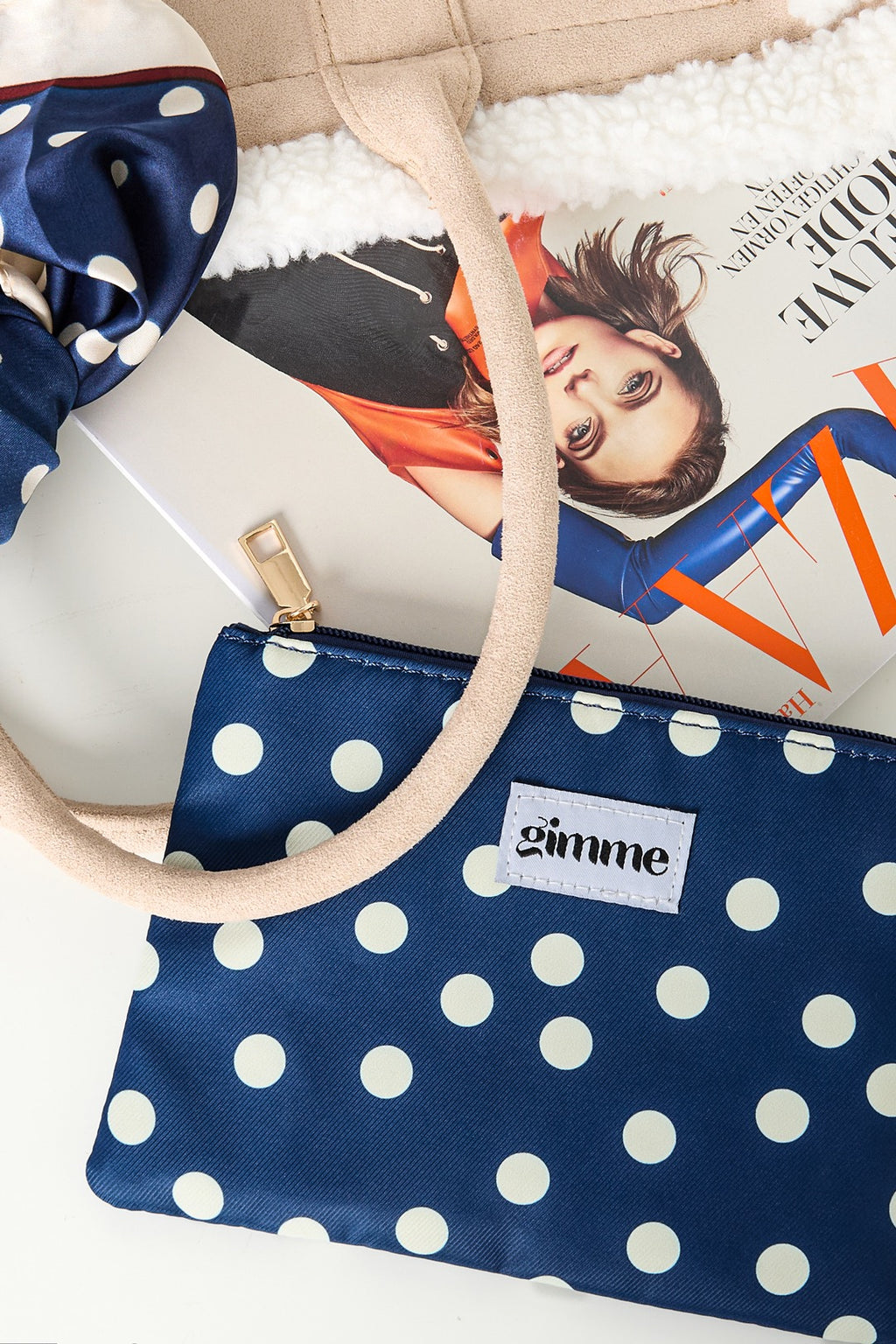 Kosmetiktasche Polka Dots