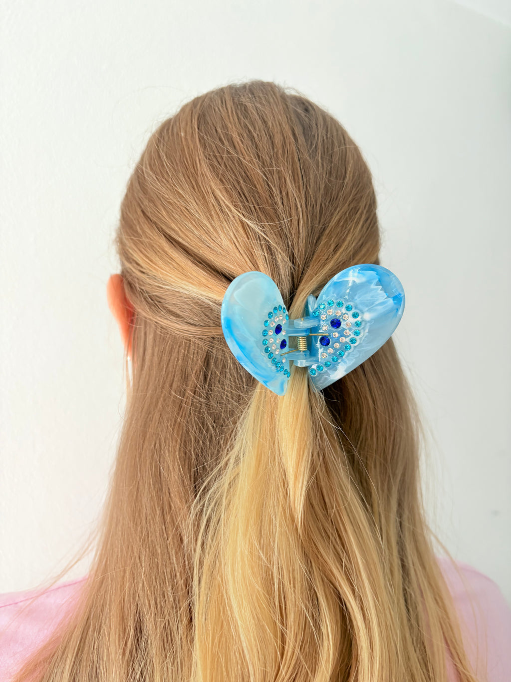 Haarklammer Heart Wings