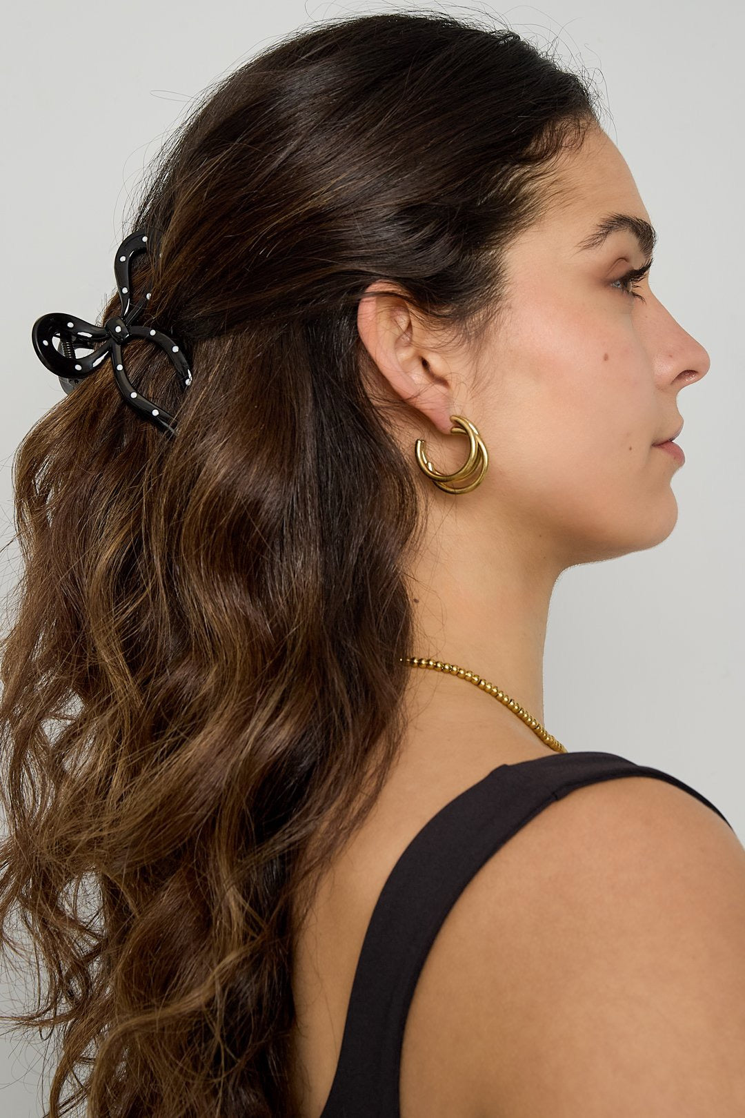Haarklammer Polka Bow