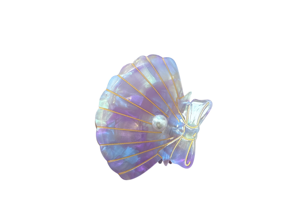 Haarklammer Seashell