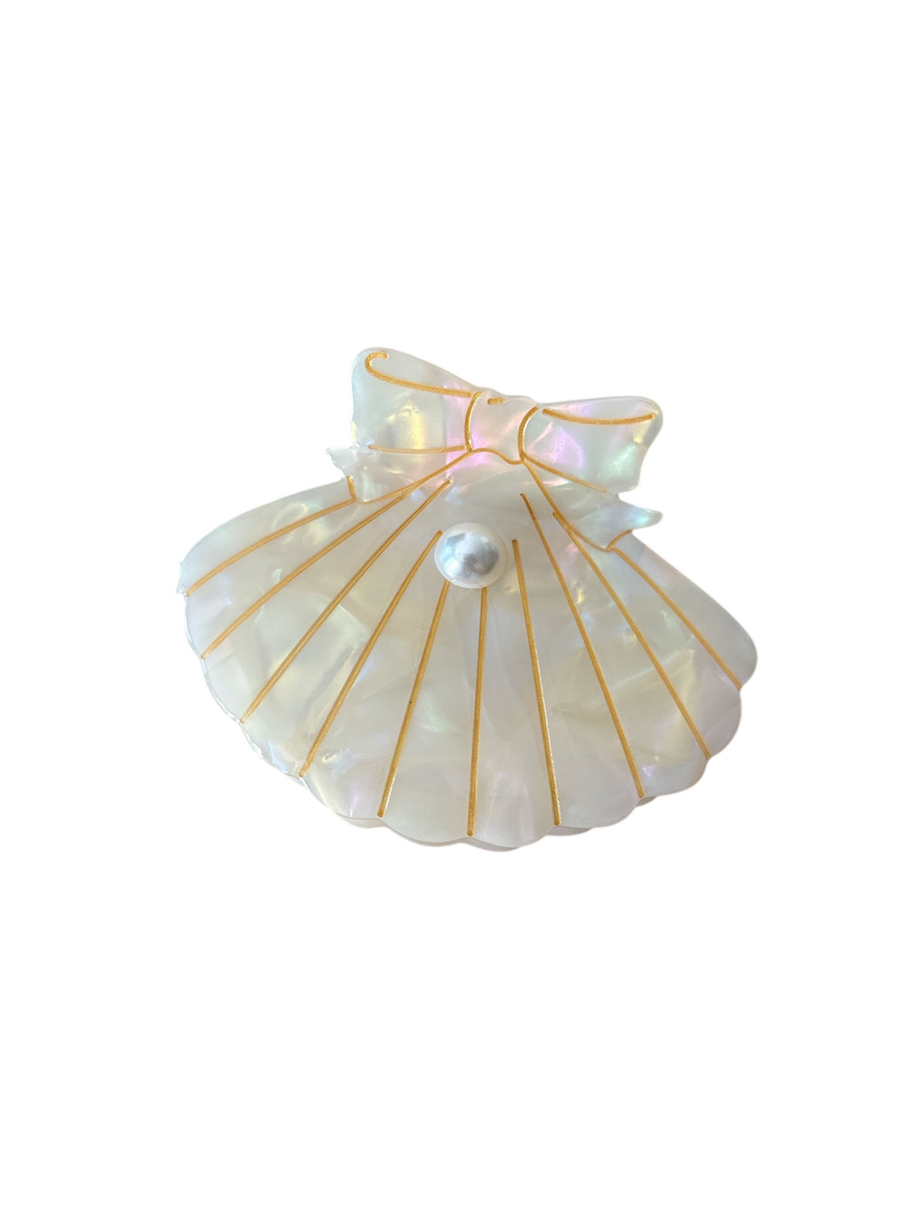 Haarklammer Seashell