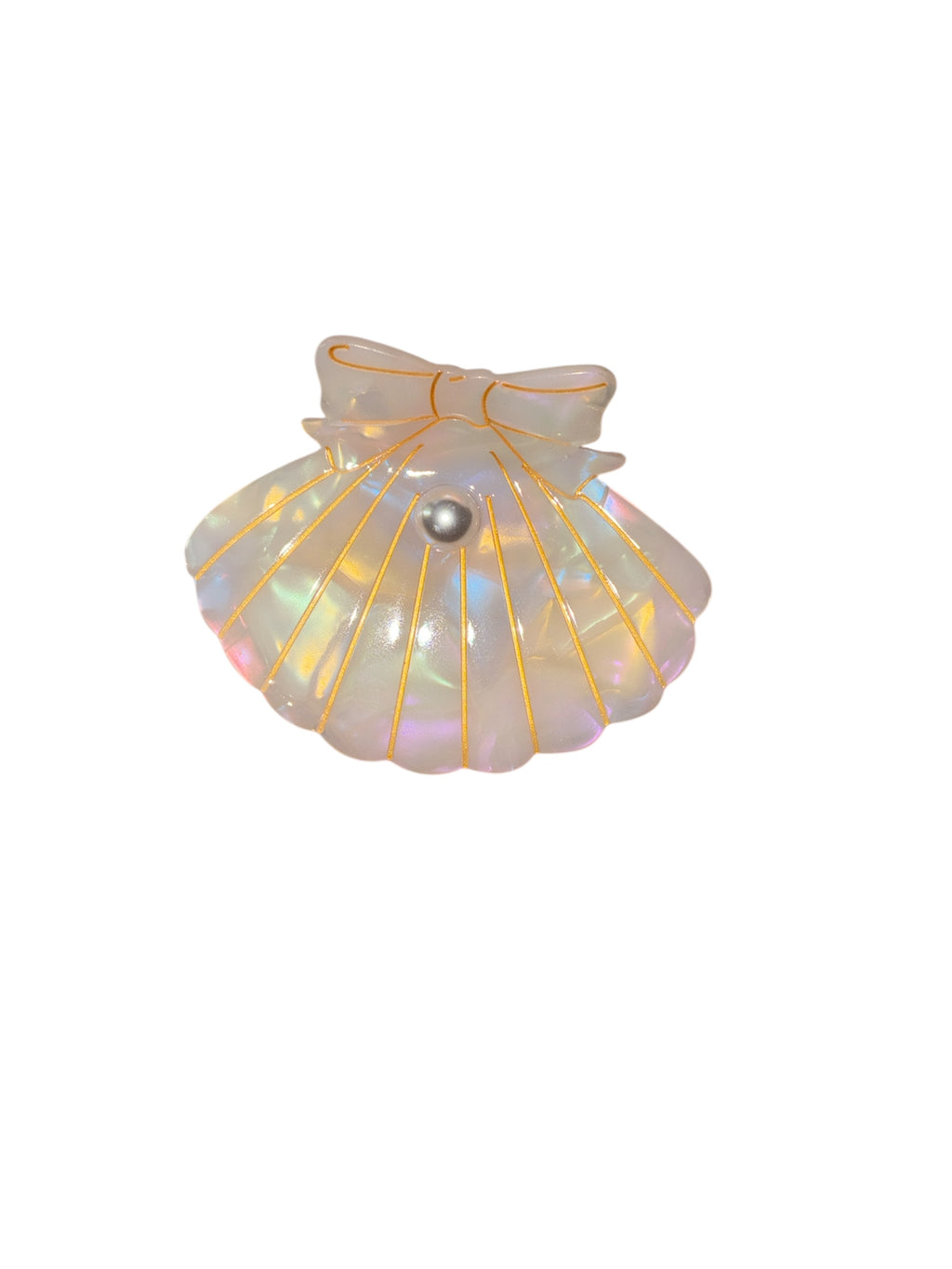 Haarklammer Seashell