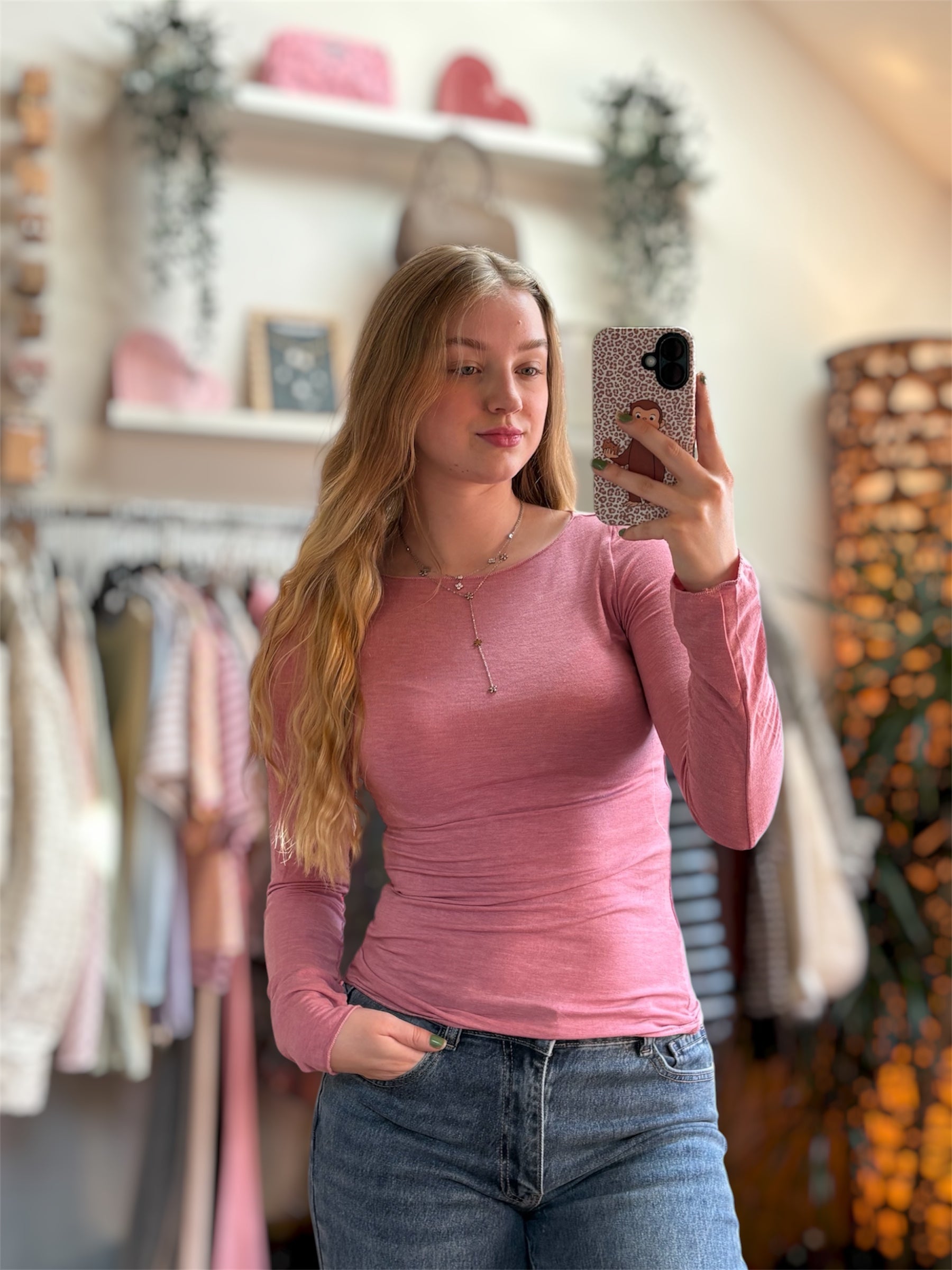 Longsleeve Spring - Viskose 8 Farben
