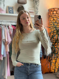 Longsleeve Spring - Viskose 8 Farben