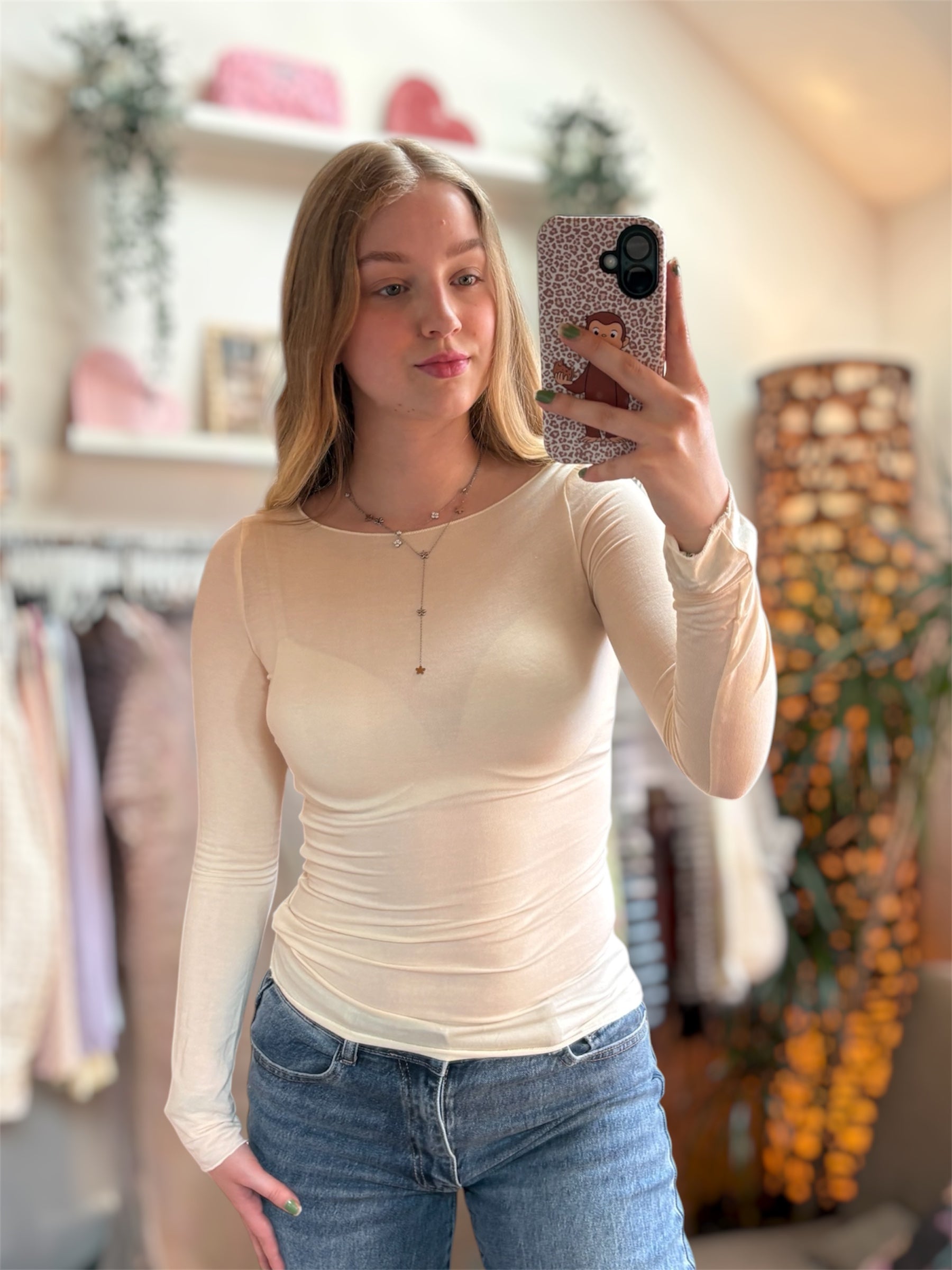 Longsleeve Spring - Viskose 8 Farben