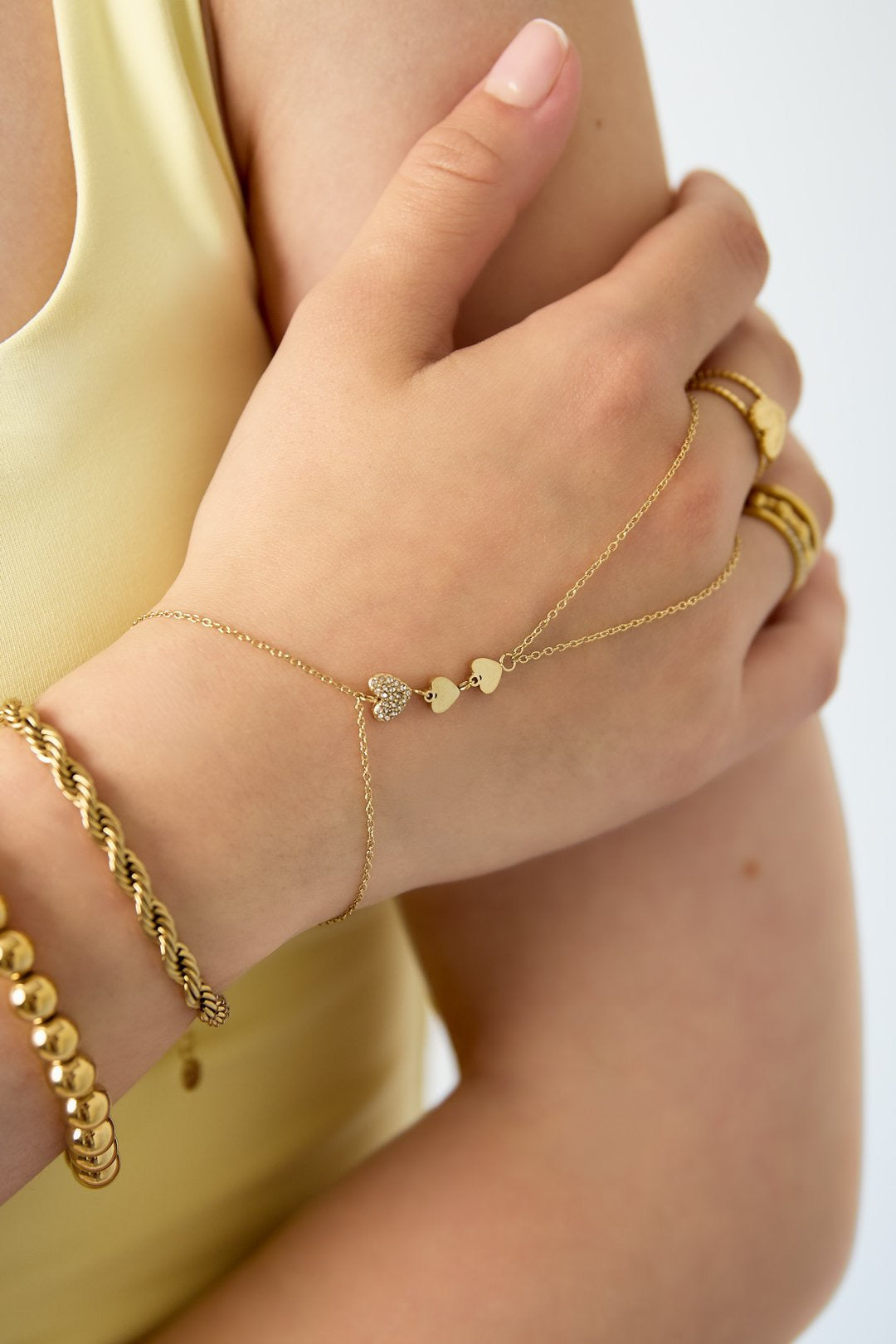 Handkette Hearts