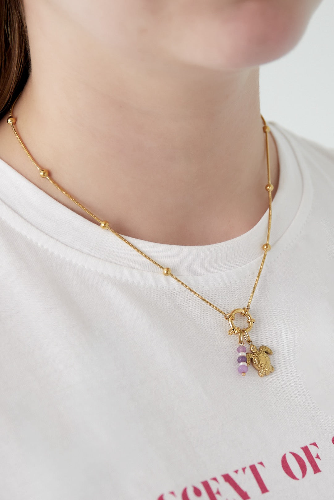 Charm Kette Pearl