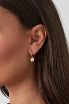 Ohrringe Rosa Flower