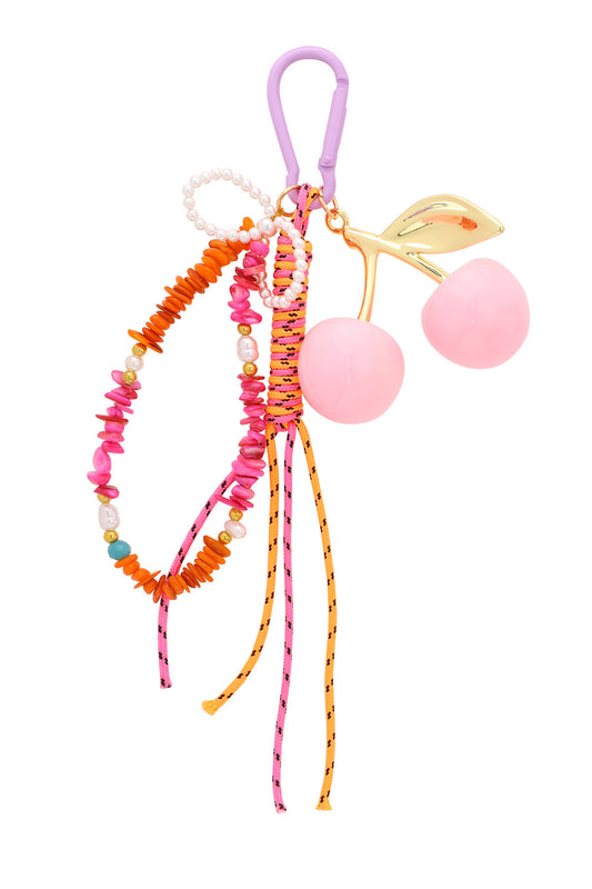 Taschenanhänger Pink Cherry