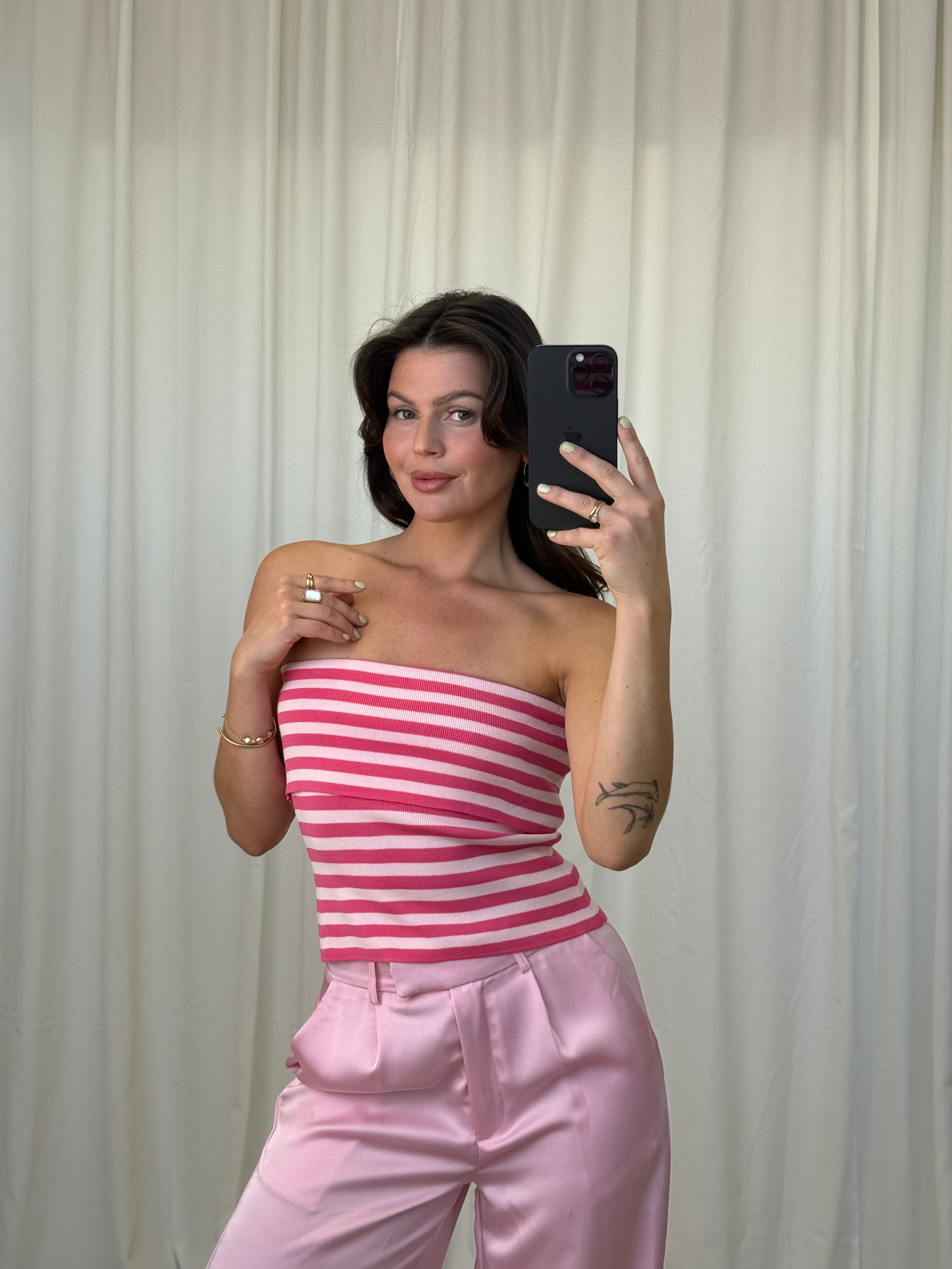 Bandeau Top Stripes