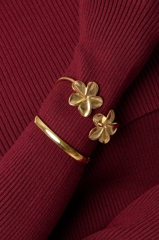 Armreif Flower Duo