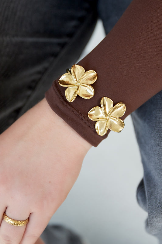 Armreif Flower Duo