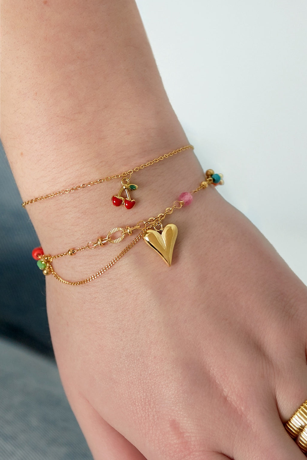 Armband Red Cherry