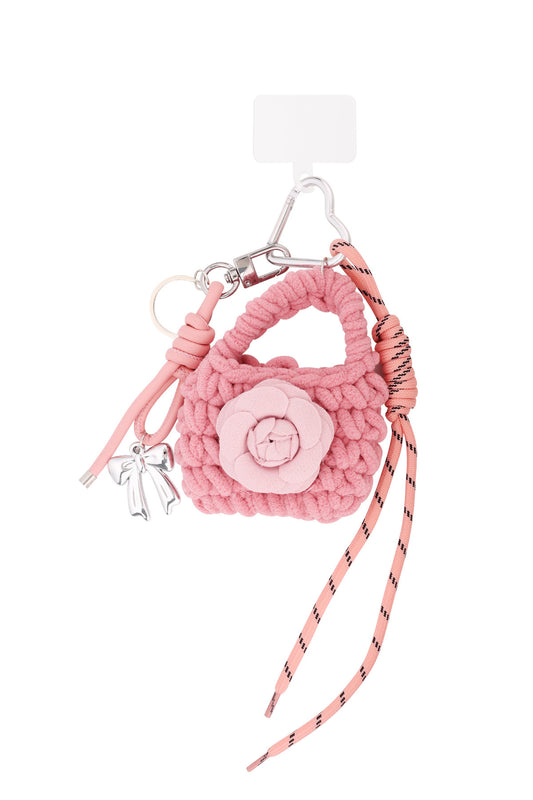 Taschenanhänger Rose