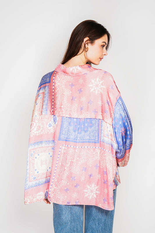 Bluse Pastell