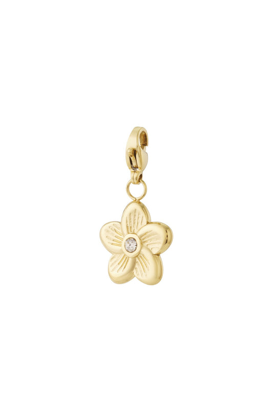 Charm Magnolia (Clip)| gold & silber