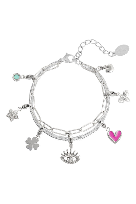 Charm Armband (silber)