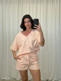 Shorts Stripes - Baumwolle